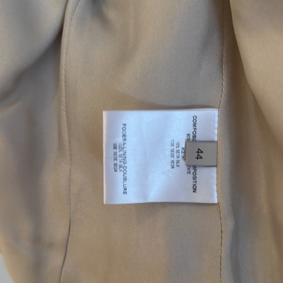 Stella McCartney Vintage Cropped Silk Blazer size 44 - Picture 4 of 7